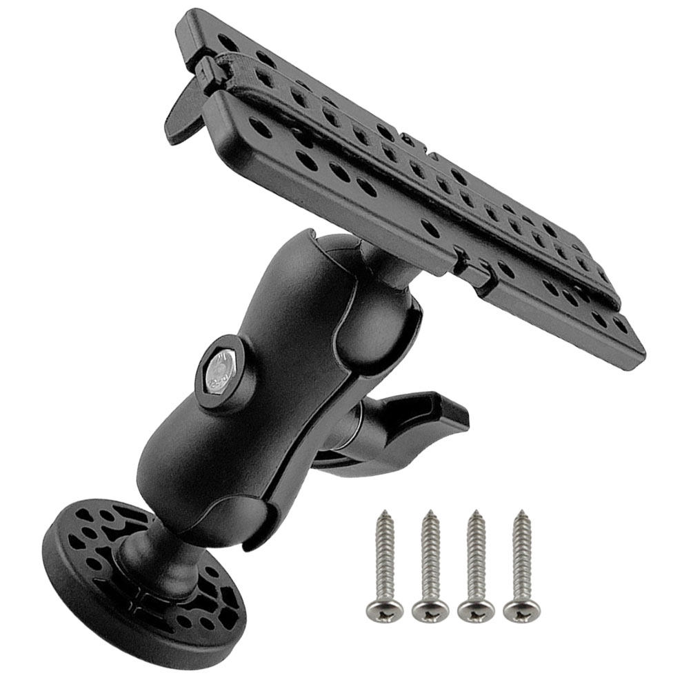 Fishing Kayak Fish Finder Mount - 1 ensemble de supports rotatifs à